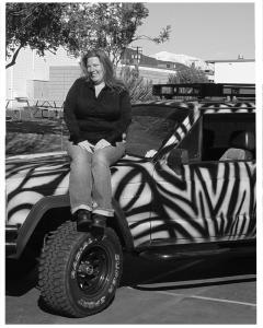 Zebra Jeep